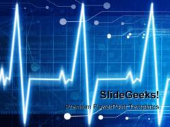 Heart monitor technology powerpoint templates and powerpoint backgrounds 0811