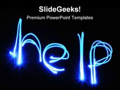 Help abstract powerpoint templates and powerpoint backgrounds 0511