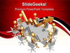 High performance meeting success powerpoint templates and powerpoint backgrounds 0711