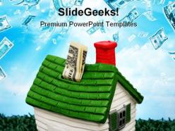 Home Investment Money PowerPoint Templates And PowerPoint Backgrounds 0711