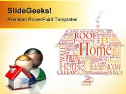 Home real estate powerpoint templates and powerpoint backgrounds 0711
