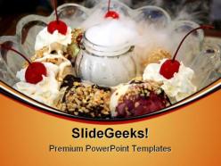Ice cream food powerpoint templates and powerpoint backgrounds 0211