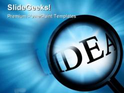 Idea business powerpoint templates and powerpoint backgrounds 0511