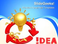 Idea business powerpoint templates and powerpoint backgrounds 0711