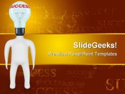 Idea business success powerpoint templates and powerpoint backgrounds 0711
