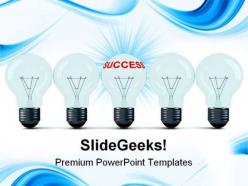 Idea success business powerpoint templates and powerpoint backgrounds 0811