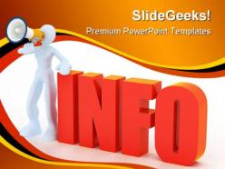 Info internet powerpoint templates and powerpoint backgrounds 0311
