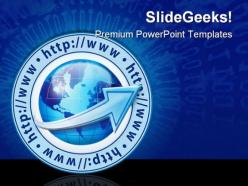 Internet growth global powerpoint templates and powerpoint backgrounds 0311