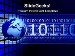 Internet presentation globe powerpoint templates and powerpoint backgrounds 0311
