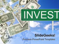Invest money powerpoint templates and powerpoint backgrounds 0211