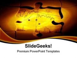 Investment puzzle business powerpoint templates and powerpoint backgrounds 0611