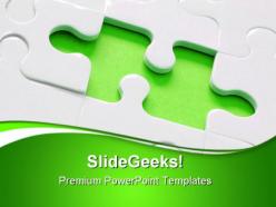 Jigsaw puzzle business powerpoint templates and powerpoint backgrounds 0611