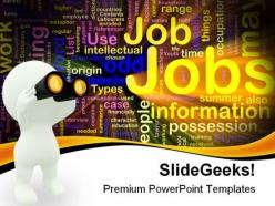 Jobs search youth powerpoint templates and powerpoint backgrounds 0311