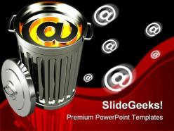 Junk email internet powerpoint templates and powerpoint backgrounds 0211