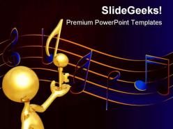 Key note music powerpoint templates and powerpoint backgrounds 0611