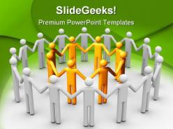 Leader concept leadership powerpoint templates and powerpoint backgrounds 0911
