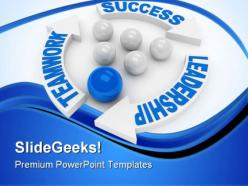 Leadership concept success powerpoint templates and powerpoint backgrounds 0611