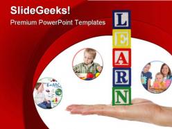 Learn concept education powerpoint backgrounds and templates 1210