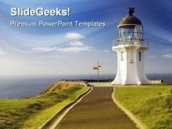 Light house industrial powerpoint templates and powerpoint backgrounds 0311