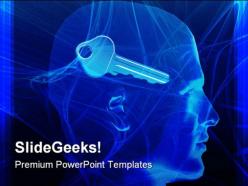 Lock minded security powerpoint templates and powerpoint backgrounds 0711