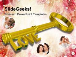 Love solution wedding powerpoint templates and powerpoint backgrounds 0711