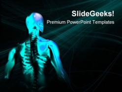 Man bone medical powerpoint templates and powerpoint backgrounds 0711