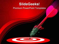 Marketing target winner business powerpoint templates and powerpoint backgrounds 0811