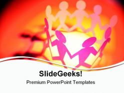 Meeting together abstract powerpoint templates and powerpoint backgrounds 0611