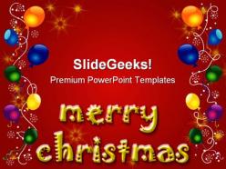 Merry Christmas Background PowerPoint Templates And PowerPoint Backgrounds 0511