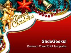 Merry christmas background powerpoint templates and powerpoint backgrounds 0711