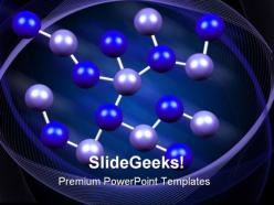 Molecules formation medical powerpoint templates and powerpoint backgrounds 0211