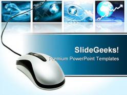 Mouse computer powerpoint templates and powerpoint backgrounds 0211