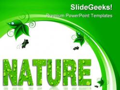 Nature environment powerpoint templates and powerpoint backgrounds 0411