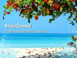 Negrils beach powerpoint templates and powerpoint backgrounds 0511