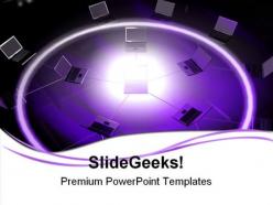 Networking communication powerpoint templates and powerpoint backgrounds 0711