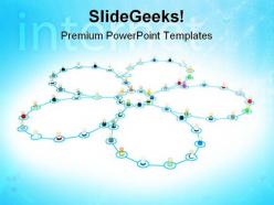 Networking concept internet powerpoint templates and powerpoint backgrounds 0711