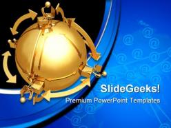 Networking internet powerpoint templates and powerpoint backgrounds 0611