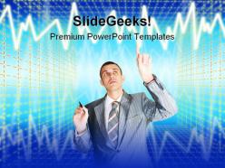 New information technology powerpoint templates and powerpoint backgrounds 0411