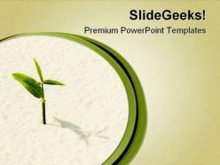New life concept nature powerpoint templates and powerpoint backgrounds 0811