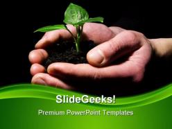 New life nature powerpoint templates and powerpoint backgrounds 0211