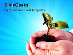 New life nature powerpoint templates and powerpoint backgrounds 0711