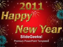 New year abstract powerpoint templates and powerpoint backgrounds 0711