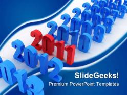 New year business powerpoint templates and powerpoint backgrounds 0411