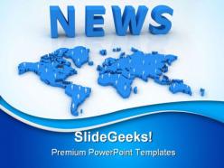 News business powerpoint templates and powerpoint backgrounds 0411
