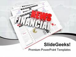 News financial finance powerpoint templates and powerpoint backgrounds 0511