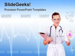 Nurse medical powerpoint templates and powerpoint backgrounds 0611