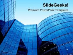 Office building architecture powerpoint backgrounds and templates 1210