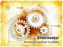 Old project business powerpoint backgrounds and templates 1210