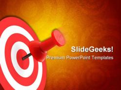 On targeted concept business powerpoint templates and powerpoint backgrounds 0811