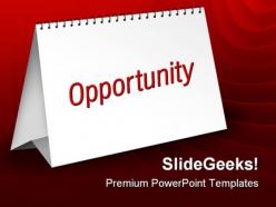 Opportunity business powerpoint templates and powerpoint backgrounds 0711